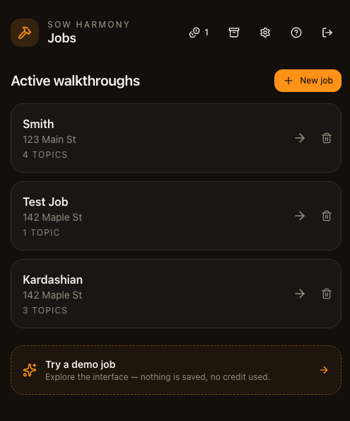 Every walkthrough in one list.